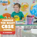 how to choose the right cbse school in hyderabad