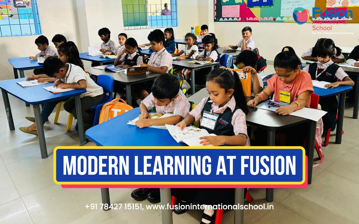 Modern Learning at Fusion International School