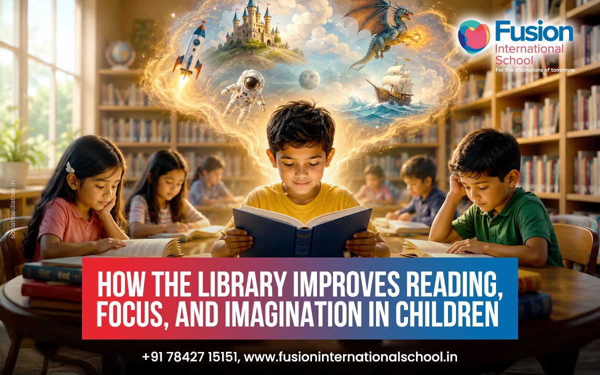 How the Library Improves Reading, Focus, and Imagination in Children